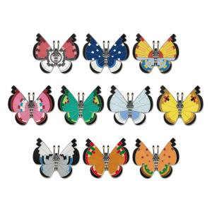 Pokémon: Vivillon Pin Collection (B Box) (10 Packs Box) [The Pokémon Company]