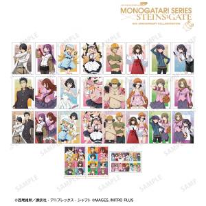 Monogatari Series x STEINS:GATE - Original Collab. Illustration - Trading Postcard Colllection (27 Packs / Box) [Arma Bianca]