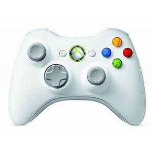 Manette sans fil - Pure White (Officiel Microsoft) [X360 - Occasion / Loose]