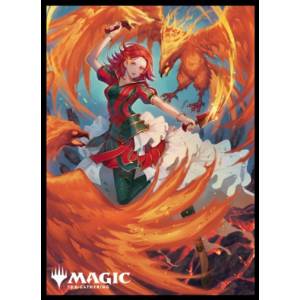 Magic the Gathering: Players Card Sleeves - Foundations - Flame Dancer, Lyonya (MTGS-333) (80 Sleeves) [Ensky]
