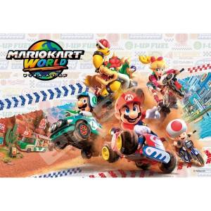 Jigsaw Puzzle: Mario Kart - World (300 Pieces) [Ensky]