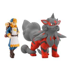 Pokémon Scale World: Hisui Region - Volo & Arcanine (Hisuian Form) (Limited Edition) [Bandai Premium]