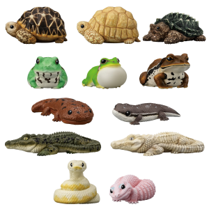 Shokugan: Tenori Friends Vol.4 - Reptiles and Amphibians (12 Packs Box) [Bandai]
