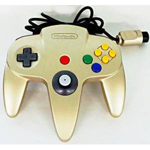 Controller N64 Gold (official Nintendo) [used / loose]