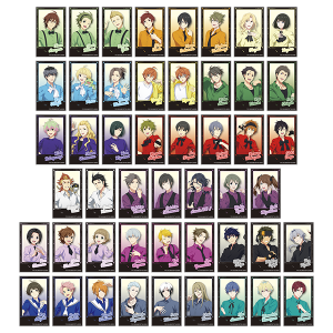 Idolmaster SideM: Character Sticker & Gum Collection - 315 Super SuMMer Market Ver. (20 Packs Box) [Movic]