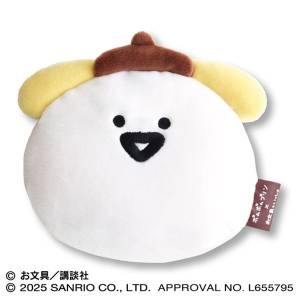 Pompompurin x Obungu To Issho: Plush Face Pouch - Obungu-san [Ensky]