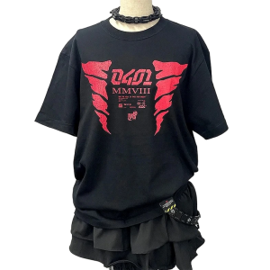 Kasane Teto x Chuomachi Tactical Crafts - Twin Drill T-Shirt (L) (Limited Edition) [Good Smile Company]