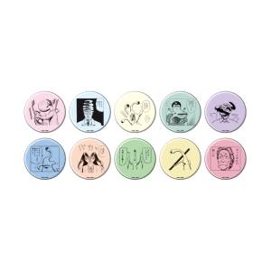 Parasyte: Can Badge Collection - Official Illustration Vol. 2 (10 Packs Box) [A3]