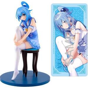 KDcolle: KonoSuba - Aqua (Original Negligee Ver.) 1/7 (Limited + Bonus) [Kadokawa / Good Smile Company]