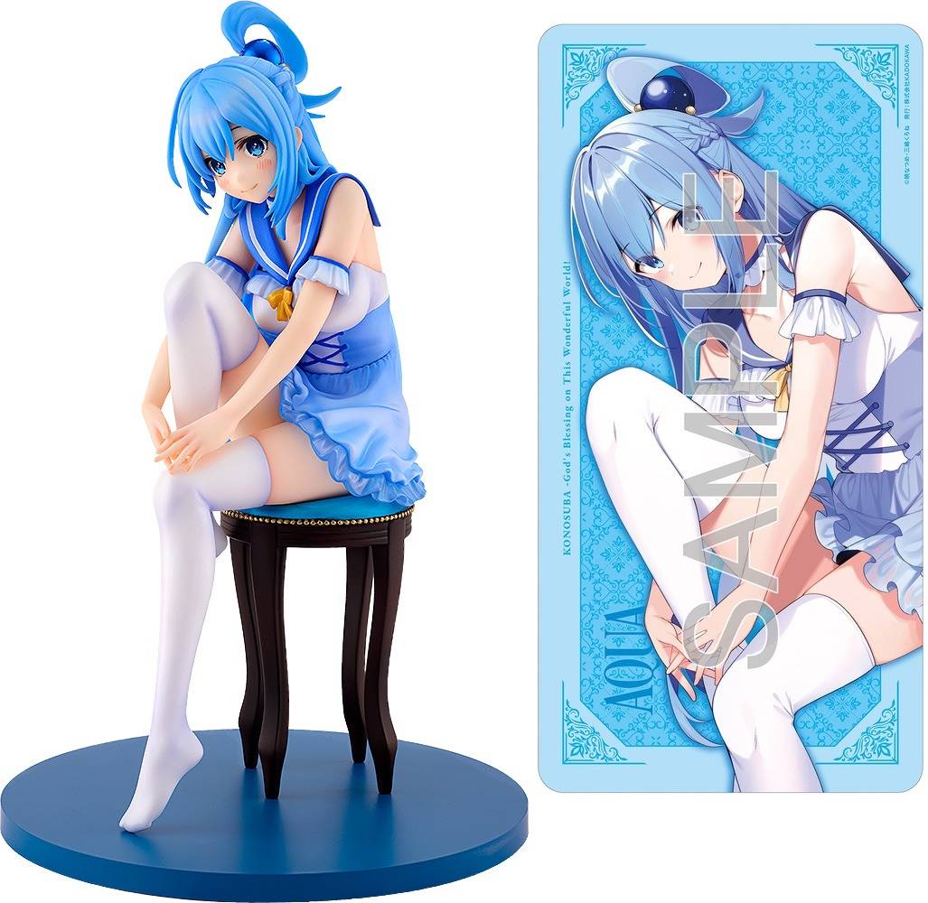 KDcolle: KonoSuba - Aqua (Original Negligee Ver.) 1/7 (Limited + Bonus) [Kadokawa / Good S...