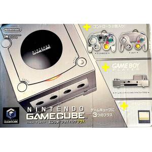 Game Cube Enjoy Plus Pack Plus - Silver (Winter 2004) [Used Good Condition]