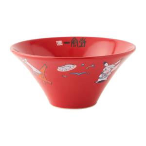 Pokémon: Ippudo Arita-yaki Porcelain Bowl - Red Circle (Fukuoka R Ver.) (Limited Edition) [The Pokémon Company]