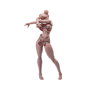 Action Figure: Super Movable Female Body 1/12 (Tanned) [Romankey x COWL]
