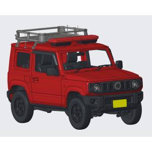 1/24 Inch Up ID-185: Suzuki Jimny JB64 (Fire PR Vehicle / Shitakita PR1) (Plastic Model) [Fujimi]