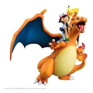 Pokemon - Satoshi /  Ash & Pikachu Lizardon / Charizard [G.E.M.]