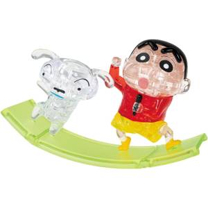 Crayon Shin-chan: Crystal 3D Puzzle - Shin-chan & Shiro [Beverly]