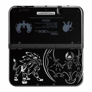 New Nintendo 3DS LL / XL - Solgaleo Lunaala Black [Occasion / Loose]