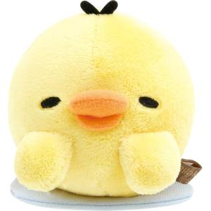 Rilakkuma: Anyways, Lazing Around - Stick-On Plush Toy - Kiiroitoroi [San-x]