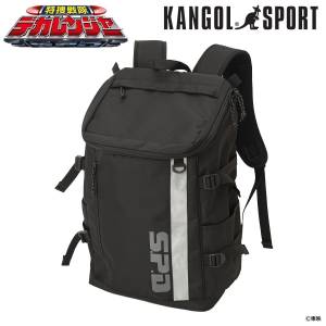 Tokusou Sentai Dekaranger x KANGOL SPORT: Box-Type Backpack (Limited Edition) [Bandai]