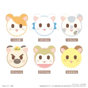 Hamtaro: Macaron Tapinui Plush Mascot Collection (6 Packs Box) [Tapioca]