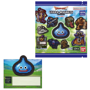 Shokugan: Dragon Quest Erdrick Trilogy - Character Magnets & Gum (14 Packs Box) [Bandai]