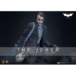 Movie Masterpiece: The Dark Knight Trilogy: Joker 1/6 (DX Bank Robber Ver.) [Hot Toys]