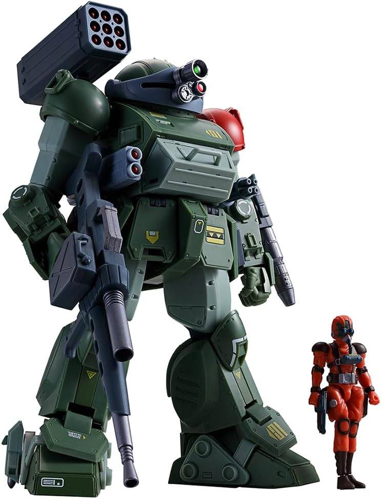 HI-METAL R: Armored Trooper Votoms - ATM-09-RSC Scopedog Red Shoulder Custom & Chirico Cuvie [Bandai Spirits]