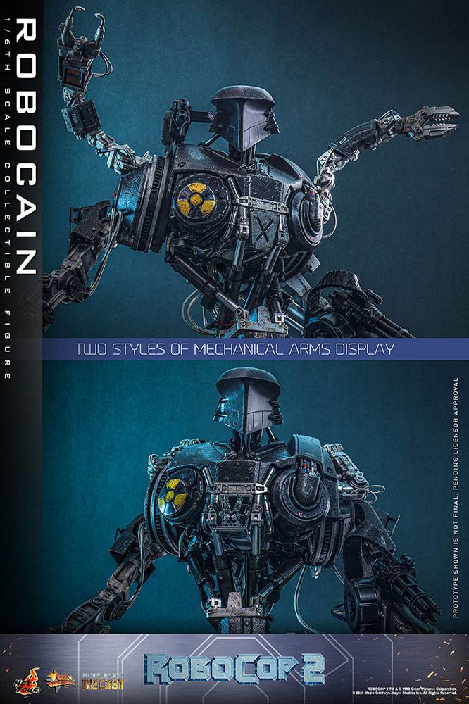 Movie Masterpiece DIECAST: Robocop 2 - Robocain 1/6 [Hot Toys] - Nin ...