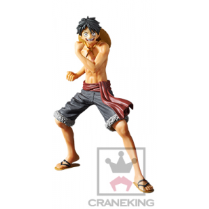 One Piece - Monkey D Luffy (Red Ver.) -2017 Body Calendar- [The Naked / Banpresto] [Occasion]