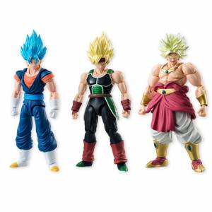 Dragon Ball Z : SSGSS Vegito / Super Saiyan Bardock / Broly - Shodo Vol.5 (3 Packs Set) [Bandai]