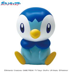 Pokémon: Soft Vinyl Piggy Bank - Piplup [Ensky]
