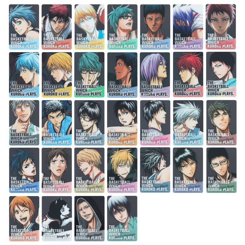 JCS Exclusive: Kuroko no Basket  KIRA☆PICARD Card Collection Vol.1 (Set of 32) (Limited Edition) [Shueisha]