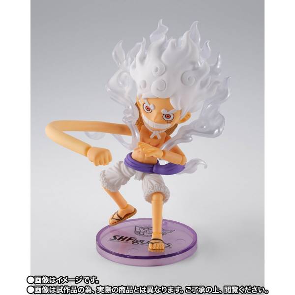 超美品　BANDAI ONE PIECE MONKEY D. LUFFY XG Monkey D. Luffy Figure - Future Island Egghead | S.H.