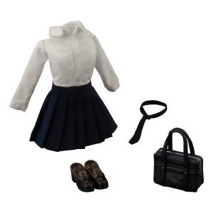 Action Figure Accessory: Bunny Girl Rena - High School Uniform Outfit Set + Optional Parts 1/12 [Snail Shell]