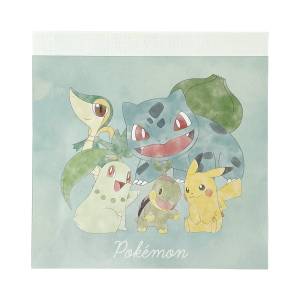 Pokémon: Sticky Notes - Pikachu & Grass Type [The Pokémon Company]