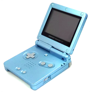 Game Boy Advance SP Pearl Blue [Used / Loose]