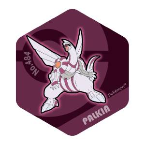 Pokémon: BIG Acrylic Magnet Vol.4 - Palkia [The Pokémon Company]