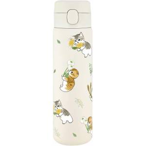 mofusand: One-Push Stainless Steel Bottle (480 ml) - Spring Fairy [Toa]