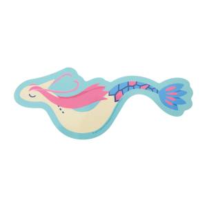 Pokémon: NYORO NYORO FRIENDS Long Sticker - Milotic (Limited Edition) [The Pokémon Company]
