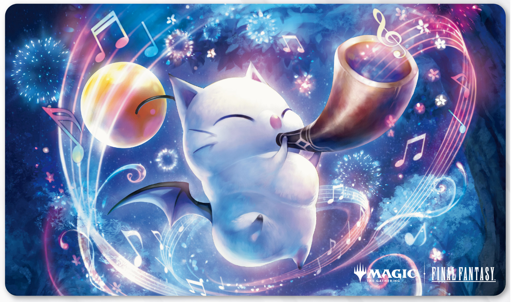 Magic the Gathering x FINAL FANTASY: Rubber Mat - Herald's Horn  (Borderless) (Box Bonus Promo) [Ensky]