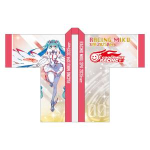 Hatsune Miku: Fully Illustrated Happi (Free Size) - Racing Miku SPA 2025 (Support Ver.) [Caravan]