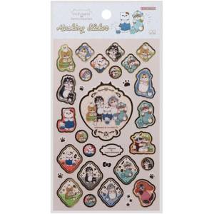 mofusand: Masking Sticker Collection (Pink) [Sun-Star Stationery]