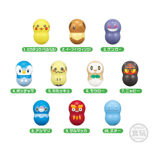 Shokugan: CooNuts Pokémon & Candy (Green Package) (14 Packs Box) [Bandai]