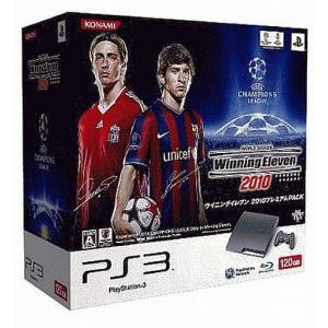 PlayStation 3 Slim 120GB Charcoal Black Winning Eleven 2010 Premium Pack [Used Good Condition]
