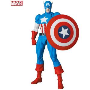 MAFEX (No.217): MARVEL - Captain America (Comics Ver.) (Reissue) [Medicom Toy]