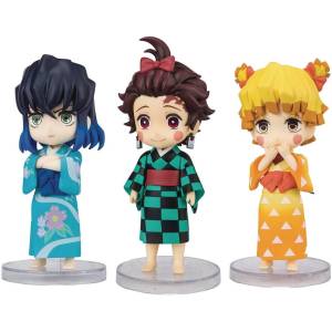 Figuarts Mini: Kimetsu no Yaiba - Tanjiro / Inosuke/ Zenitsu - Yukaku Hen [Bandai]