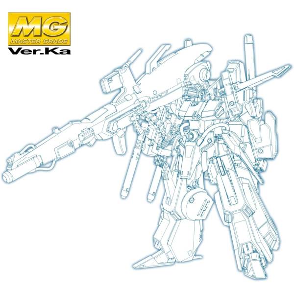 MG Gundam Master Grade 1/100 ZETA GUNDAM VER. KA Gunpla Model Kit Bandai Japan