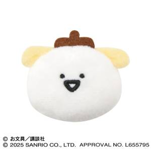 Sanrio Characters x Obungu to Issho: Mofu Mofu Plush Badge - Obungu [Ensky]