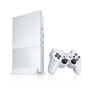 PlayStation 2 Slim - Ceramic White (SCPH-90000CW) [occasion / loose]