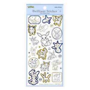 Pokémon: Brilliant Sticker - Eevee Evolution Line [The Pokémon Company]